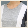 100% Kaschmir Strickmuster Damen Pullover